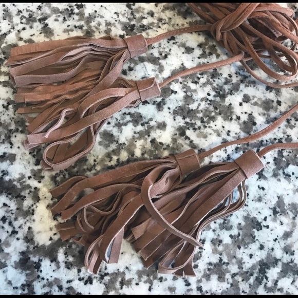 Jeffrey Campbell Laceup Heels, Taupe - Picture 5 of 7